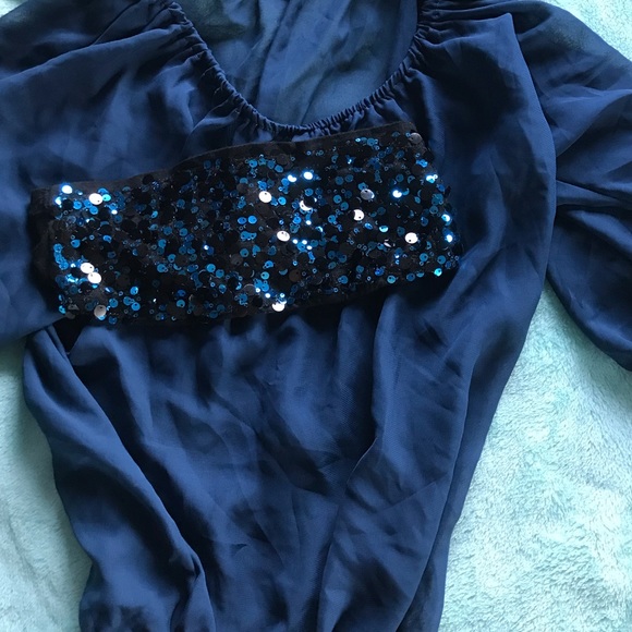 chiffon dress shirt - Picture 5 of 6